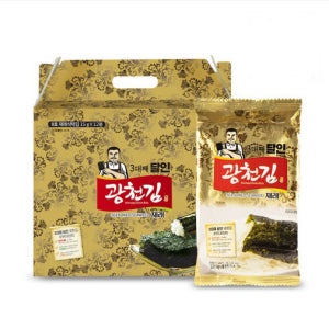 [광천김] 3대째 달인 재래 식탁김 15g x 12봉 /달인 8호 선물세트