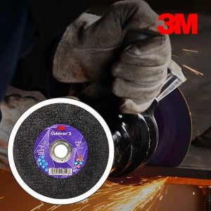 3M 절단석 큐비트론3 그라인더날 47420 125mm 50개, 1개