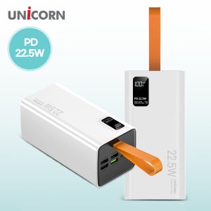 유니콘 50000mAh 대용량보조배터리 PD3.0 QC3.0 PD22.5W고속충전 PD-50000M