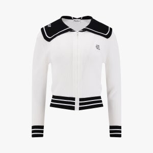 페어라이어 골프웨어 세일러 카라 메쉬 집업