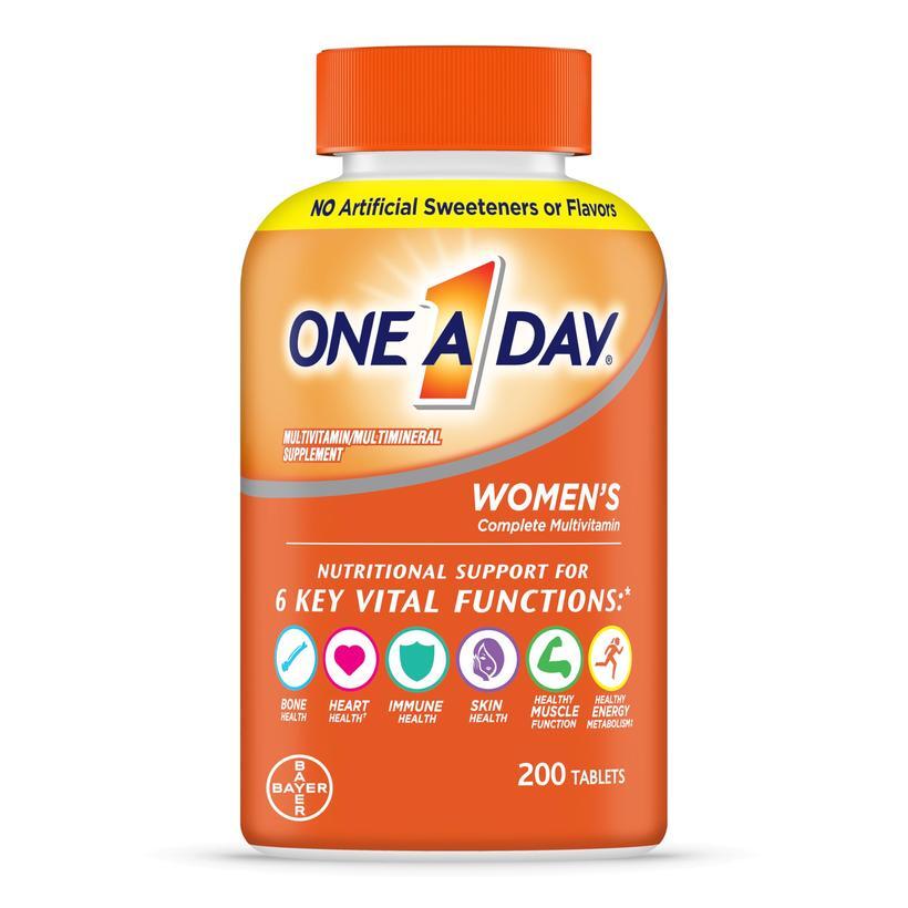 One A Day Women’s <b>Multivitamin</b> 원데이 여성 종합비타민 200정