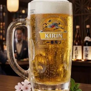기린생맥주잔 360ml 400ml 기린맥주잔