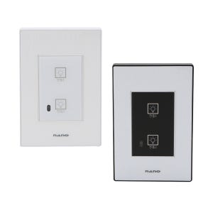 나노 터치 스위치 2구 전자식 스마트 조명 전등 리모컨 호환가능 국산 아트2