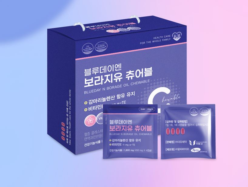 [건강기능식품] 블루데이엔 보라지유 (1개월분)