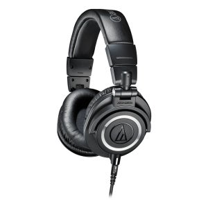 오디오테크니카 ATH-M50x 오버이어 밀폐형 모니터링 헤드폰 블랙