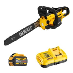디월트 DCMCS575X1 충전 체인톱 전기톱 20 무선 전동톱 60V 3A배터리 1개