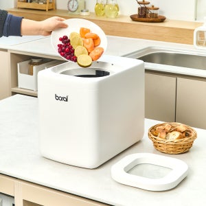 가정용 음식물 처리기 4L 건조 분쇄형 자동세척 탈착형 에어덕트