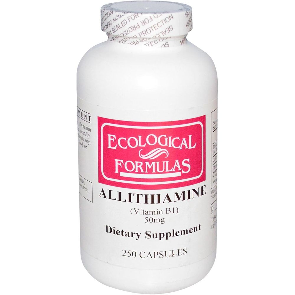 <b>Ecological Formulas</b> 알리티아민 <b>비타민B1</b> 50mg 250캡슐