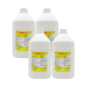 삼현제약 과산화수소수 4L 4개 과산화수소 상처소독