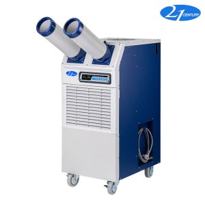 21센추리 국내생산 산업용에어컨 이동식 2구 BLDC 코끼리 실외기없는 일체형 창고 공장 주차장 식당 카페 CSC-6100A