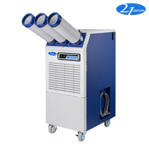 21센추리 국내생산 산업용에어컨 이동식 3구 BLDC 코끼리 실외기없는 일체형 창고 공장 주차장 식당 카페 CSC-7100A