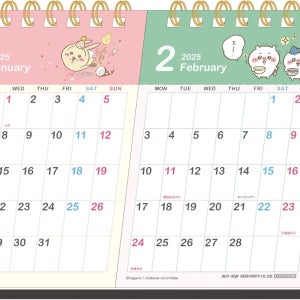 치이카와 2025년 탁상 달력 켈린더