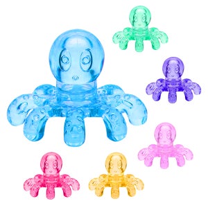 (문어발 마사지기 5개) 지압봉 맛사지 안마기 괄사 종아리 허벅지 두피 마시지기 지압 안마 마사지