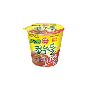 오뚜기 컵누들 매콤한맛 소컵