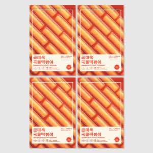 금미옥 국물떡볶이 480g, 4개