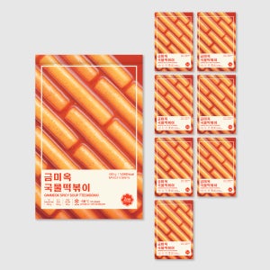 금미옥 국물떡볶이 480g, 8개