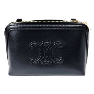 [셀린느] 트리오페 크로스백 체인 블랙 10E383DR8 38NO