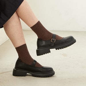 [N배송] 허시파피 여성 소가죽 청키 메리제인 슈즈 - 3FR4003/4004