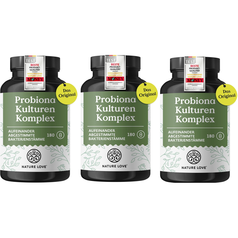 독일 <b>네이처러브 프로바이오틱스</b> 유산균 180정 3팩 영양제 NATURE LOVE 9개월