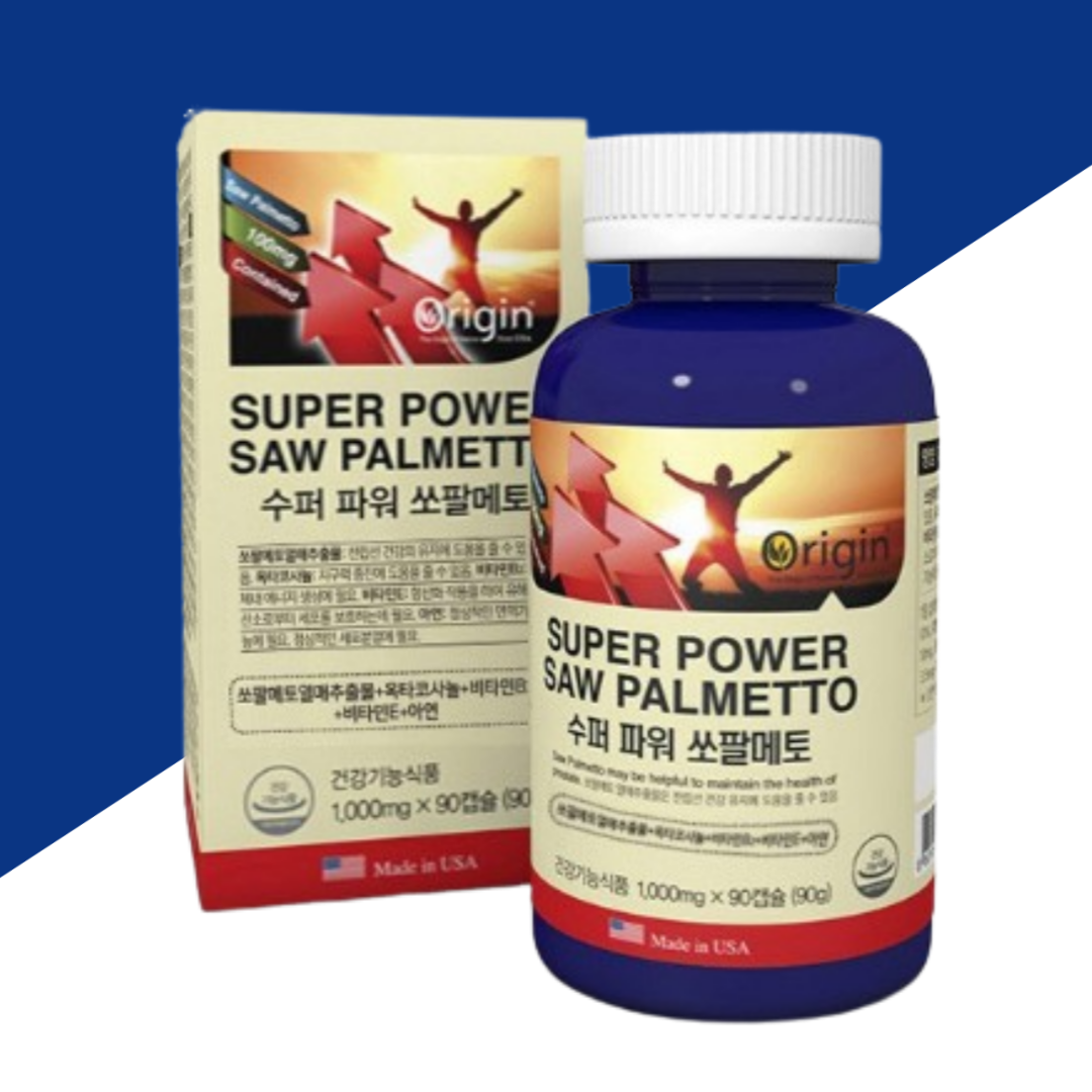 오리진 <b>전립선비대증</b> 쏘팔메토 <b>전립선</b>영양제 로르산 3개월분