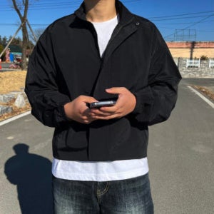 남자 윈드러너우븐자켓 남성 바람막이