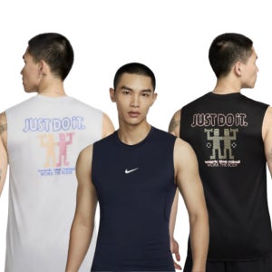 나이키 헬스 나시 민소매 헬스복 드라이핏 남자 러닝복 티셔츠