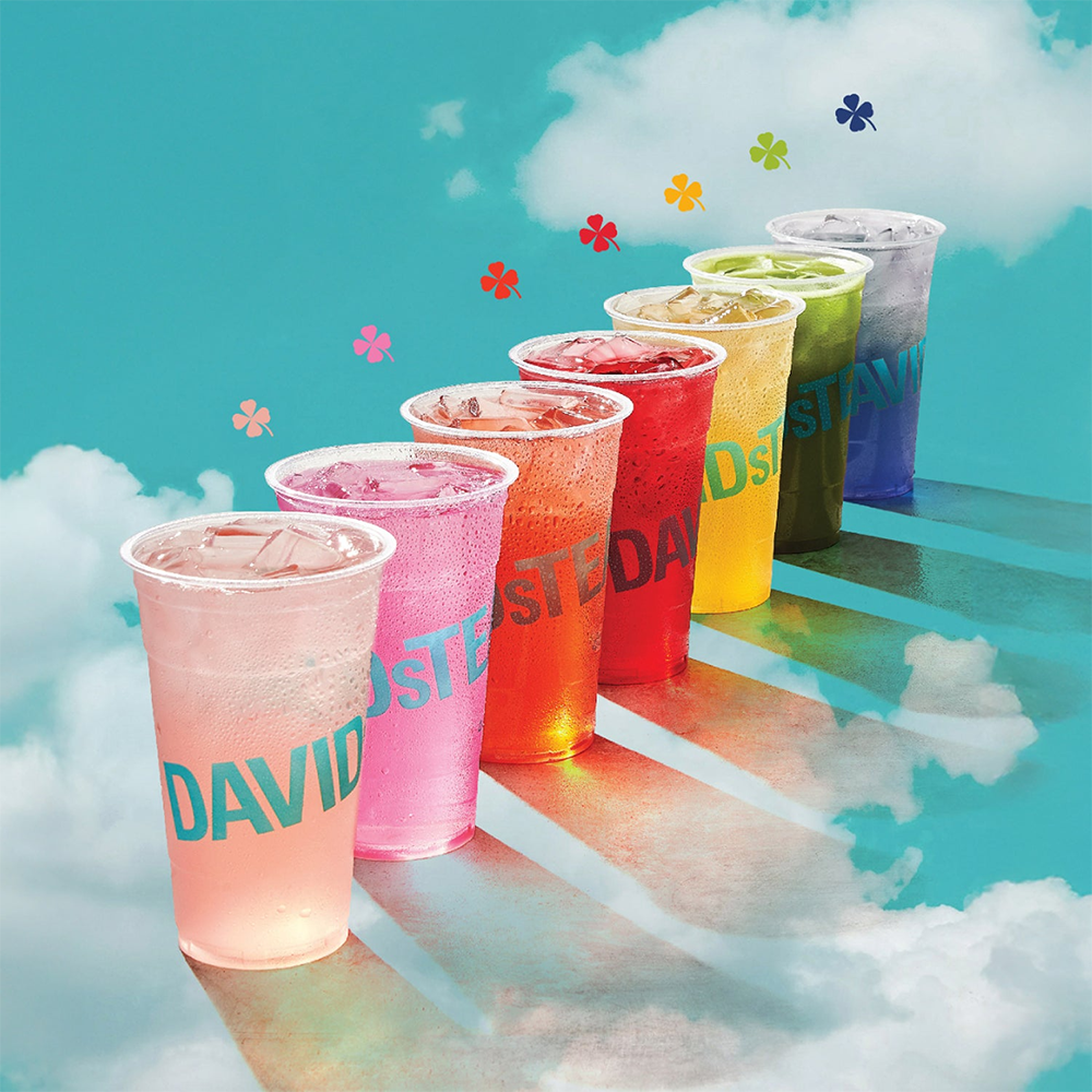 DavidsTea 데이비드티 레인보우티 7종 히비스커스 과일차 번들세트 캐나다 잎차