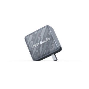 에버미디어 GC313PRO 엘리트 고 ELITE GO 외장형 캡쳐보드 고속 충전기 블랙