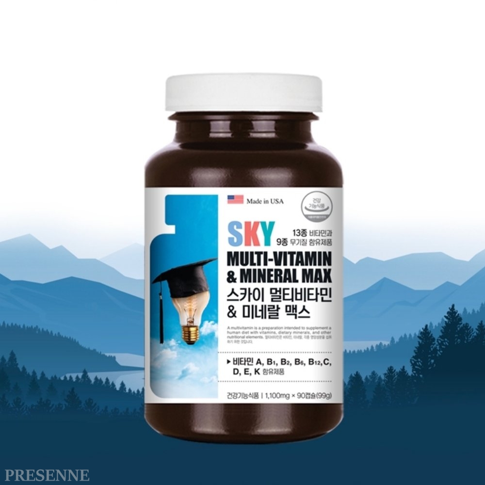 스카이 멀티비타민 & 미네랄 맥스