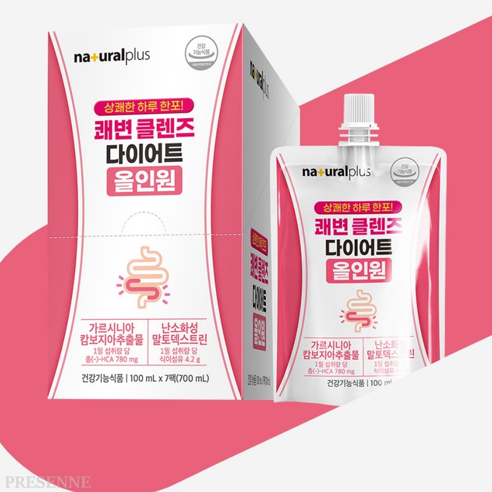 쾌변 클렌즈 다이어트 올인원 7팩 체지방감소 도움줄수있음