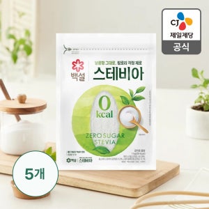 백설 스테비아 저당 1kg, 5개