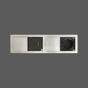 아사 콘센트 베르사 빌트인 ASA versahit MONO COMBI 1구+2USB 매립형