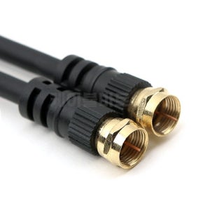 NMACK D80-7 RF 동축 케이블 3C 금도금 30m TV 안테나선 유선케이블