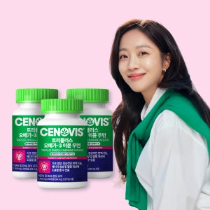 [포토리뷰5,000P] 세노비스 멀티비타민 미네랄 트리플러스 우먼 오메가3 이뮨 여성 80캡슐, 3개