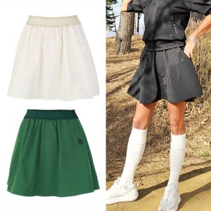 SNP골프 여성 모노엘 골프 클래식 스커트