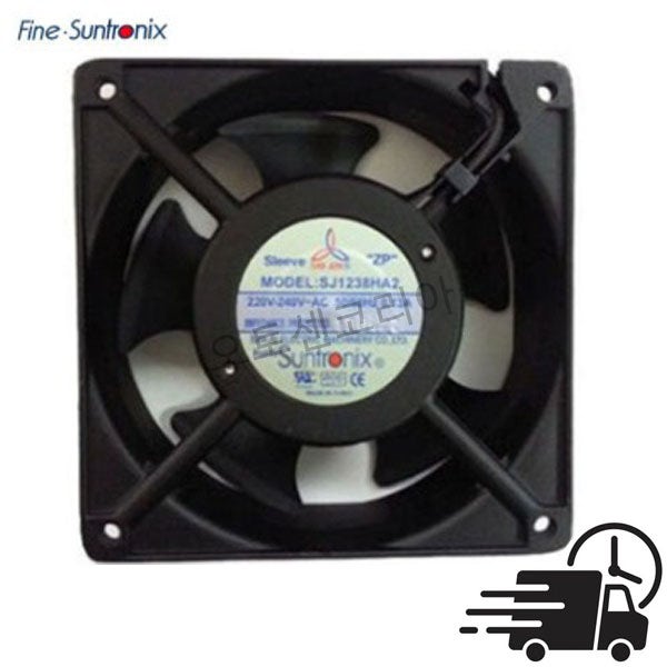 썬트로닉스 SJ1238HA2 슬리브 볼베어링 AC220V 쿨링팬 AC 120mm 냉각팬