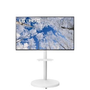 전문 tv기사 방문설치 LG전자 스마트뷰 ott UHD LEDTV 스마트 티비 UQ7070 108cm(43인치), 이동식 스탠드