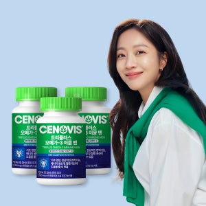 [포토리뷰5,000P] 세노비스 멀티비타민 미네랄 트리플러스 맨 오메가3 이뮨 남성 80캡슐, 3개