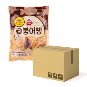 오뚜기 꼬리까지 가득찬 팥 붕어빵 1box (480g x 8개)