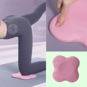 요가 무릎매트 운동 스트레칭 관절보호 필라테스 무릎 쿠션 패드 핑크