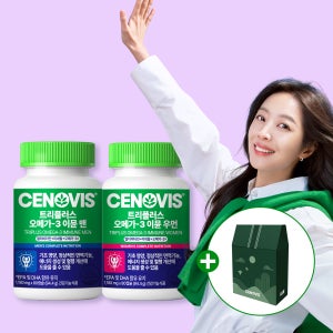 세노비스 트리플러스 오메가3 이뮨 멀티비타민 미네랄 맨 80캡슐+우먼 80캡슐