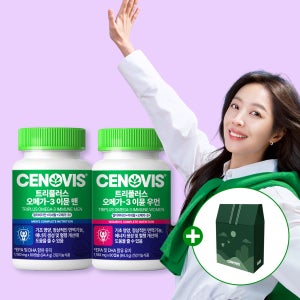 [포토리뷰3,000P] 세노비스 트리플러스 오메가3 이뮨 멀티비타민 미네랄 맨+우먼 80캡슐, 2개