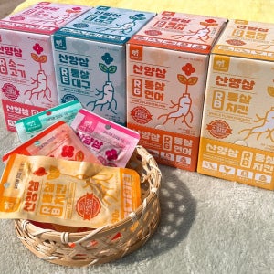 [펫벨업] 산양삼 통살간식 1BOX