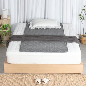 한일온열기 전기방석 쇼파 전기 매트 탄소 카본 온열매트 그래핀 소파 장판 1인용, 70x190cm, 딥멜란지 미니싱글