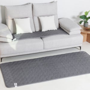 한일온열기 전기방석 쇼파 전기 매트 탄소 카본 온열매트 그래핀 소파 장판 4인용, 55x190cm, 딥멜란지