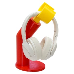 헤드셋 거치대 걸이 헤드폰거치대 3D프린터 레고 스탠드 오른팔