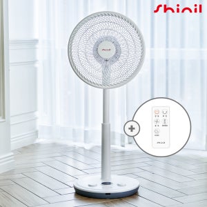 신일리모컨 선풍기 저소음35cm(14인치) 발터치 스탠드형 가정용 거실 원룸 아기방 사무실