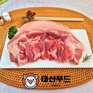 태산푸드 국산 김해 돼지 뒷고기 덜미살 1kg 냉장 냉동 꼬들살 꼬들목살