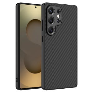 그리핑 아머엑스 맥세이프 슬림 범퍼 카본 케이스 블랙, 갤럭시S25 울트라