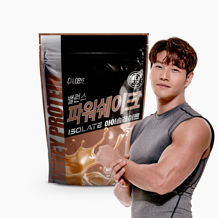 칼로바이 밸런스 파워쉐이크 아이솔레이트 곡물맛 2kg 김종국 프로틴 단백질